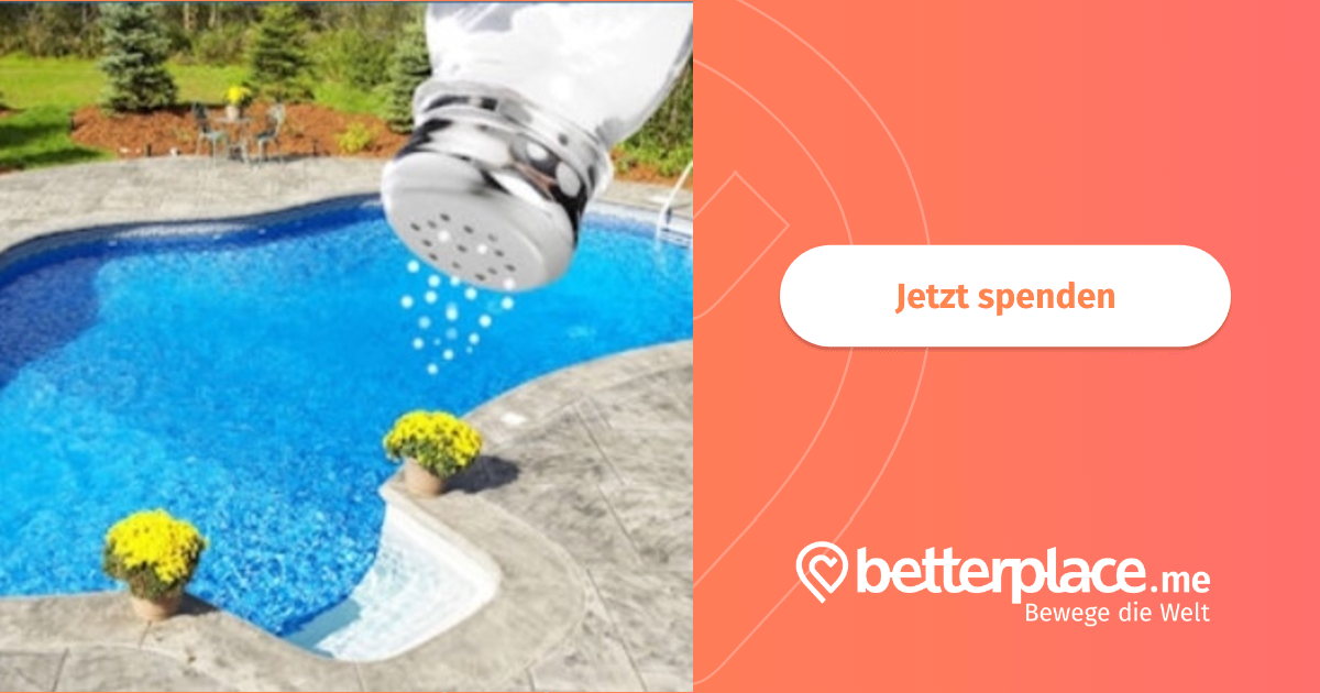 Salzpool gegen Chlorallergie | betterplace.me