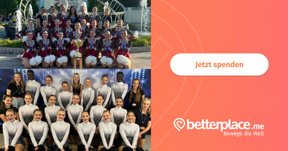 Weltmeisterschaft Cheerleading in Orlando 2024 betterplace.me